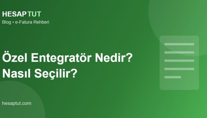 Özel Entegratör Nedir? Nasıl Seçilir?